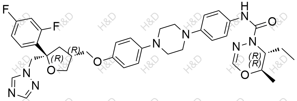 泊沙康唑杂质117结构式