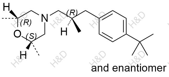 阿莫罗芬EP杂质D结构式