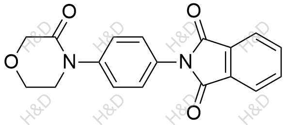 利伐沙班杂质116结构式
