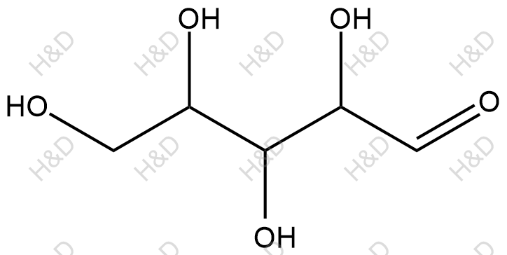 D-(+)-木糖化学结构式