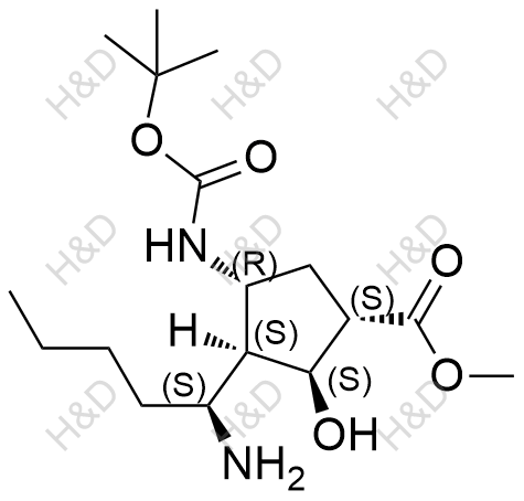 帕拉米韦杂质89结构式