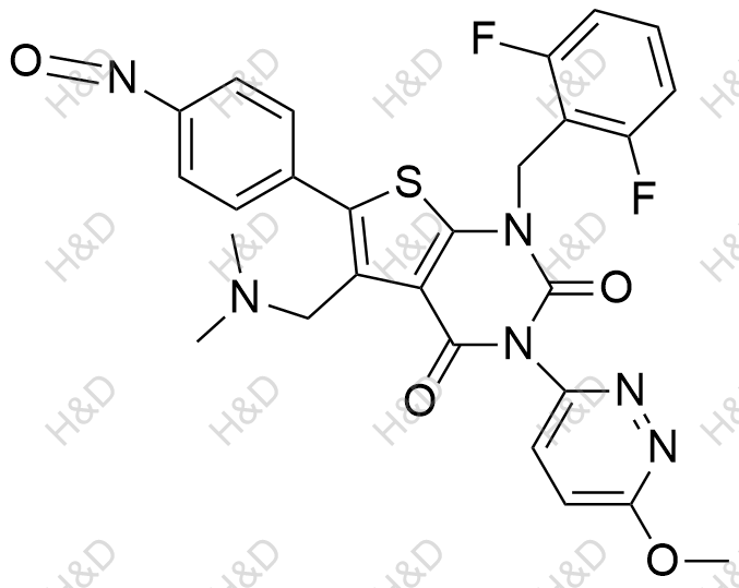 瑞卢戈利杂质110结构式