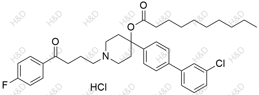 氟哌啶醇癸酸EP杂质F(盐酸盐)结构式