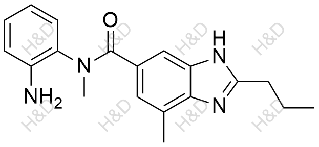 替米沙坦杂质35结构式