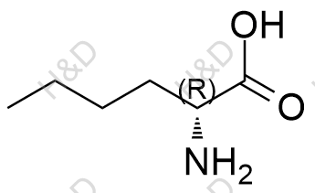 D-正亮氨酸化学结构式