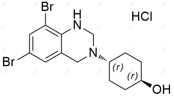氨溴索EP杂质B(盐酸盐）结构式