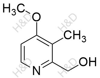 艾普拉唑杂质43结构式
