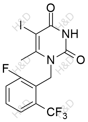 恶拉戈利杂质36结构式