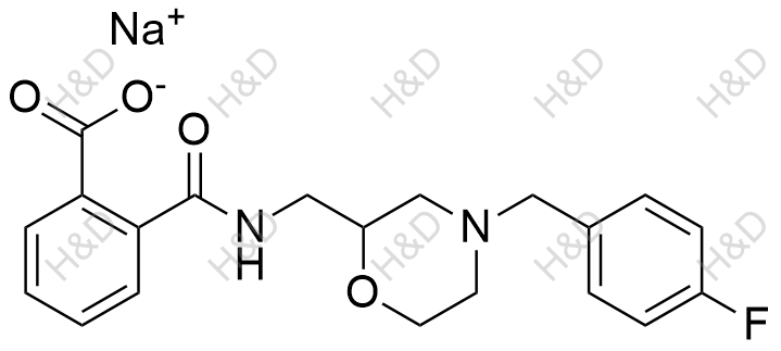 莫沙比利杂质31(钠盐)结构式