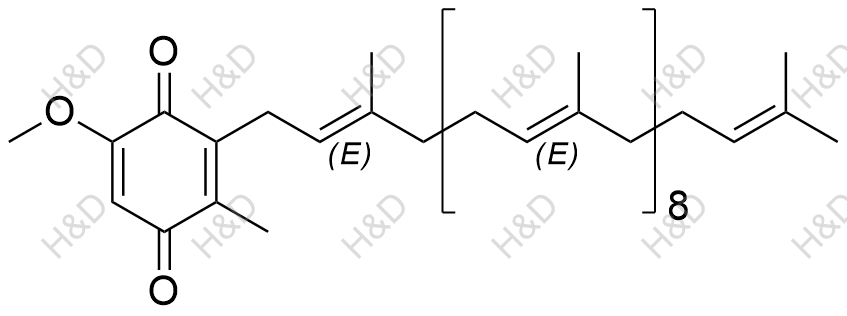 5-甲氧基辅酶Q10结构式
