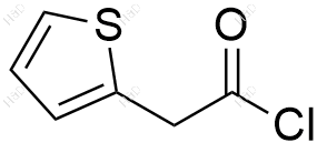 2-噻吩乙酰氯化学结构式