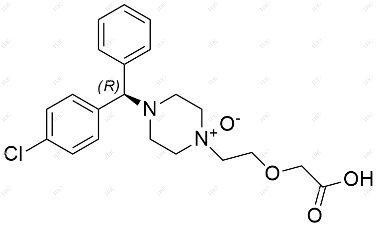 R-西替利嗪 N-氧化物结构式