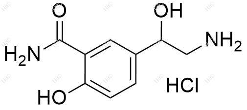 拉贝洛尔EP杂质D(盐酸盐)结构式