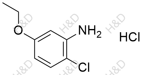 莫沙比利杂质33(盐酸盐)结构式