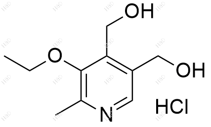 乙氧基维生素B6杂质(盐酸盐)结构式