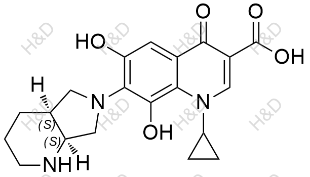 莫西沙星杂质89结构式