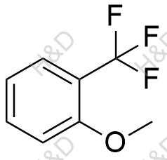 2-(三氟甲基)苯甲醚化学结构式