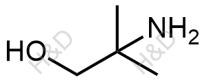 2-氨基-2-甲基-1-丙醇化学结构式