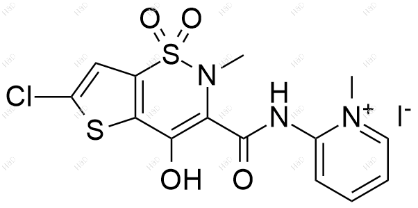 氯诺昔康杂质37(碘盐)结构式