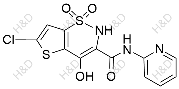 氯诺昔康杂质35结构式
