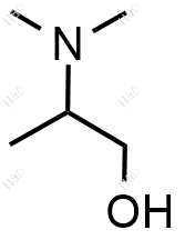 2-二甲氨基-1-丙醇化学结构式