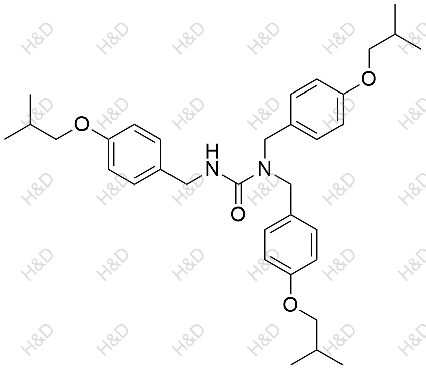 匹莫范色林杂质13结构式