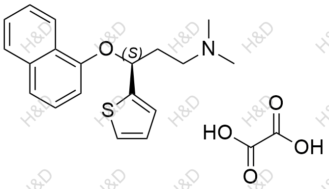 度洛西汀杂质8(草酸盐)结构式