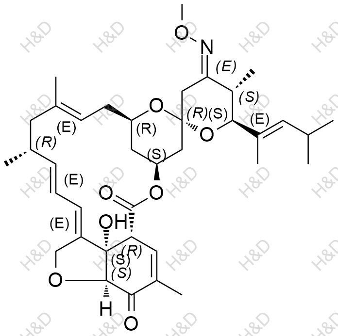 莫昔克汀杂质13结构式