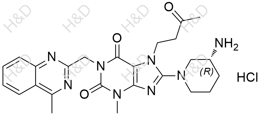 利格列汀杂质33(盐酸盐)结构式