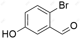 2-溴-5-羟基苯甲醛结构式