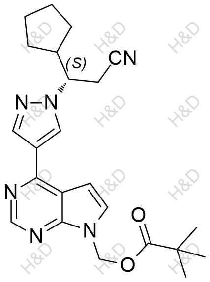 芦可替尼杂质24结构式