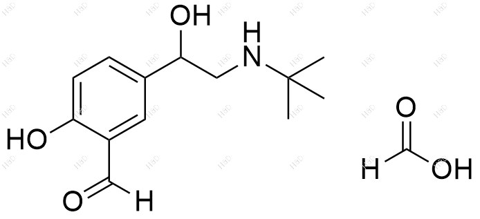 沙丁胺醇EP杂质D(甲酸盐）结构式