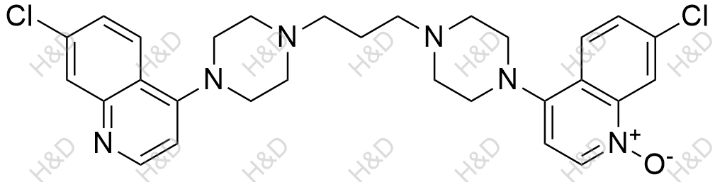 N-氧化哌喹结构式