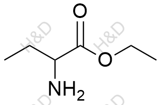 2-氨基丁酸乙酯化学结构式