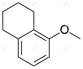 5-甲氧基-1,2,3,4-四氢萘化学结构式