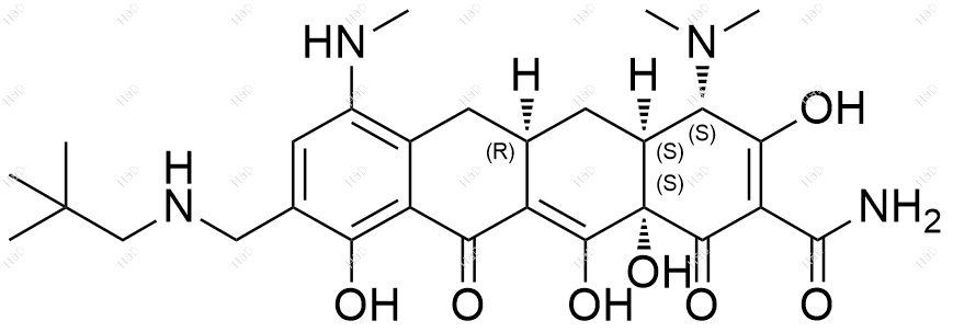 7-单甲基奥马环素结构式
