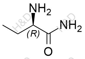 (R)-2-氨基丁酰胺结构式
