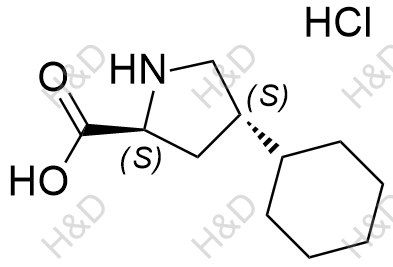 福辛普利杂质20(盐酸盐)结构式