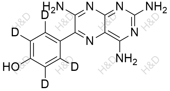 氨苯蝶啶杂质6结构式