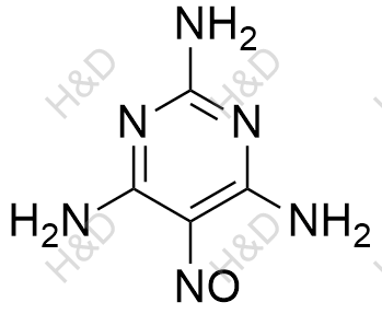 氨苯蝶啶杂质2化学结构式