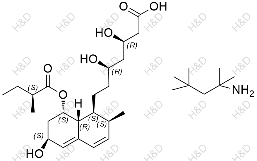 普伐他汀杂质20结构式