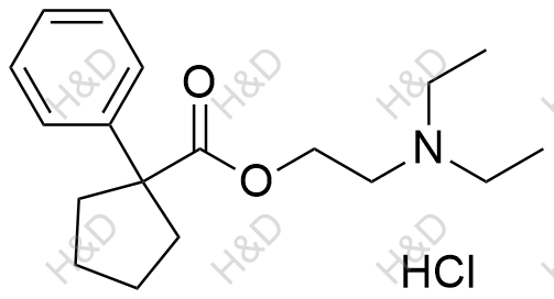 喷托维林杂质3(盐酸盐）结构式