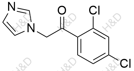 咪康唑杂质9（奥昔康唑杂质C）结构式
