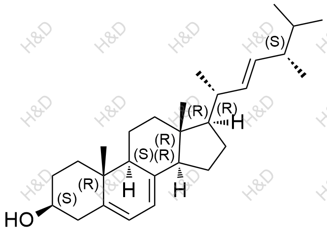 麦角钙化醇EP杂质B（麦角甾醇）结构式
