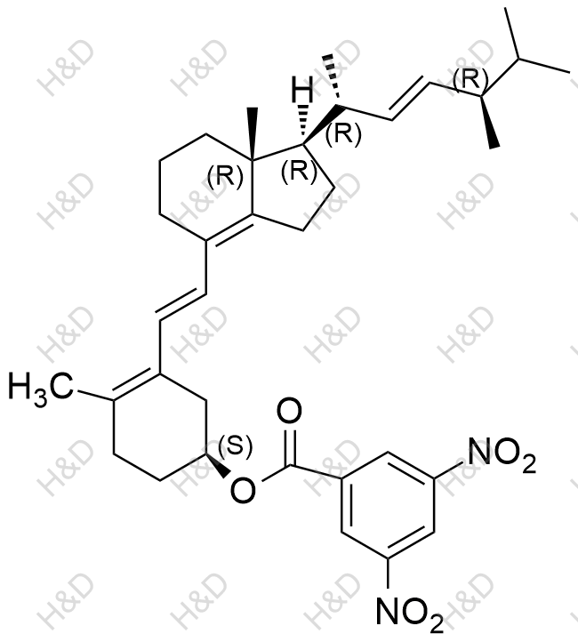 麦角甾醇杂质7结构式