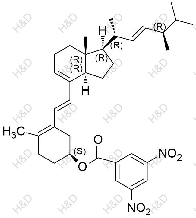 麦角甾醇杂质8结构式