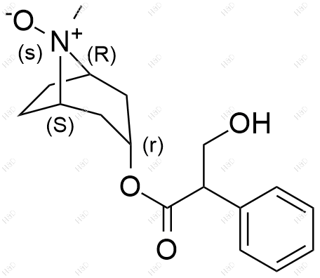 顺式阿托品N-氧化物结构式
