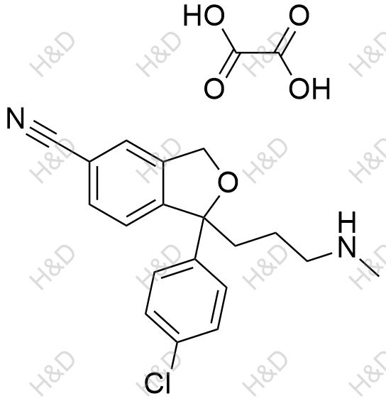 草酸艾司西酞普兰杂质14结构式