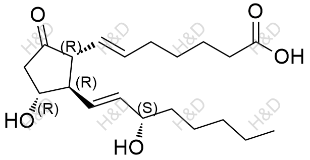 前列地尔（前列腺素E1）杂质9结构式