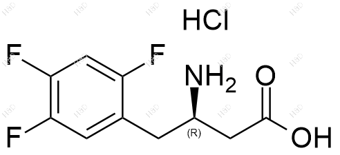 西格列汀杂质FP-E(盐酸盐)结构式